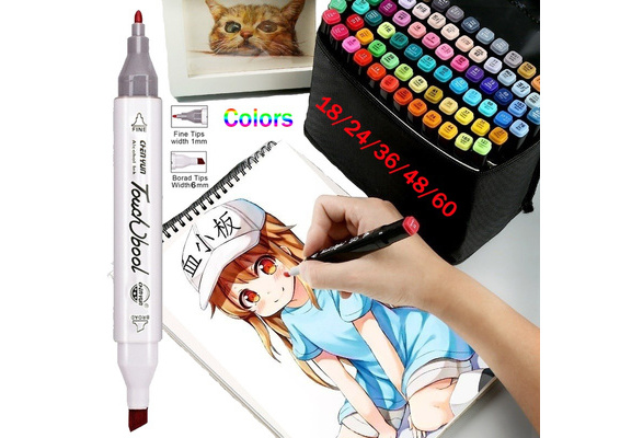 LZ Faber castell anime art cartoon series mixed stowage colored pencil  marker pen brush set fairies college fantasy gothic