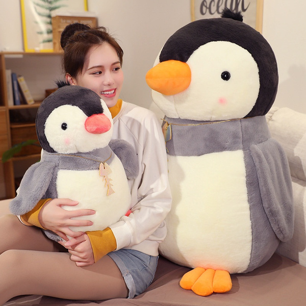 cute penguin plush