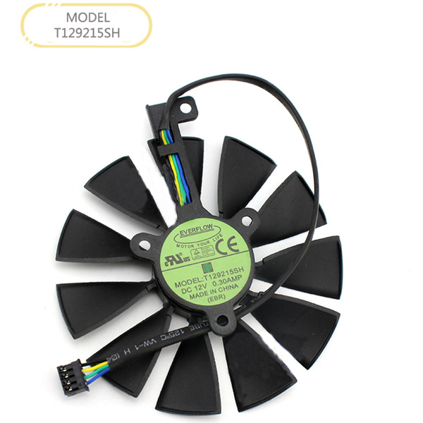 Graphics Card Cooling Fan FDC10U12S9C / T129215SH Video Card Cooler