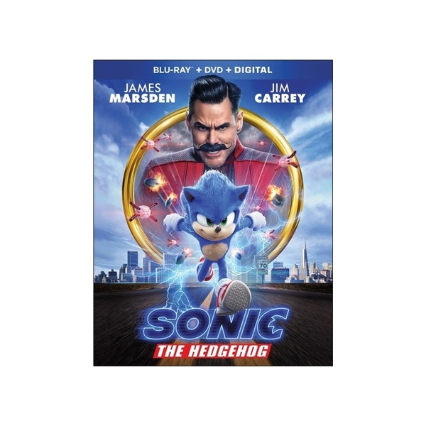 SONIC THE HEDGEHOG MOVIE 2020 BLU RAY DVD DIGITAL 2 DISC Wish