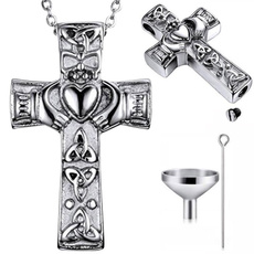 Steel, titanium steel, Jewelry, Cross Pendant