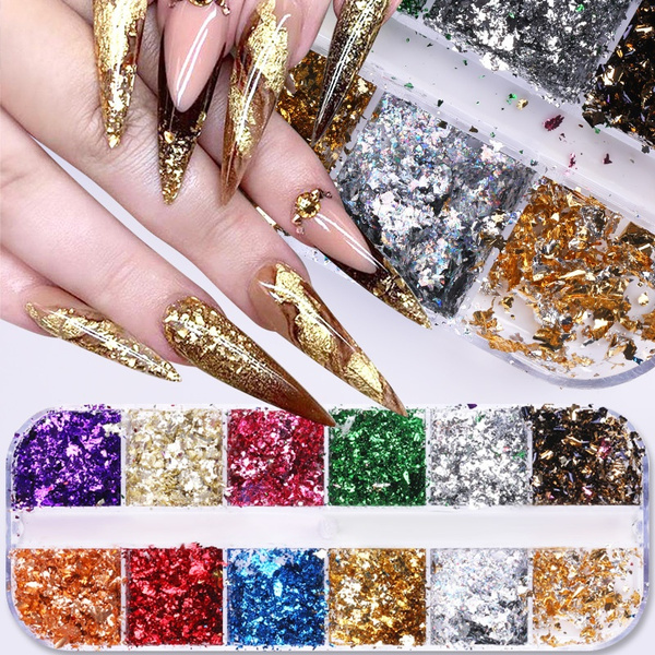 Buy Nail Art 3d Mesh Sticker Gold/silver Thread Foil Decoration Paper Nail  Diy Painting from Nanchang Frey Cosmetics Co., Limited, China |  Tradewheel.com