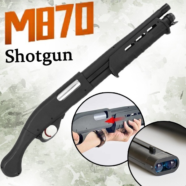 Toy Shotgun M870 Double Tube Continuous Launch Shotgun Water Bomb ...