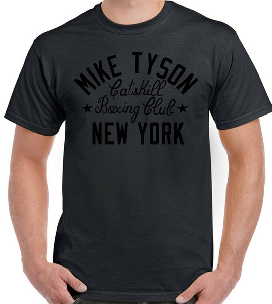Iron Mike Tyson Catskill Boxing Club Gym New York Mens T-Shirt 