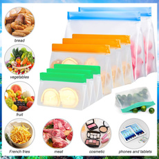 plasticbag, Meat, Bags, Food