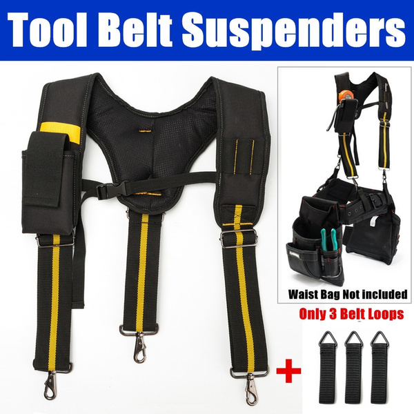Work Suspenders Y-type Heavy Duty Adjustable Work Tool Belt