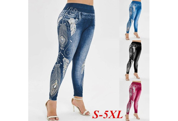 Pants Denim Skinny Plus Size S-5XL | Wish