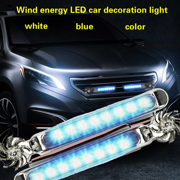 Automobile Daytime Running Lights Wind Power Daytime Running Lights Headlights Auxiliary Lights