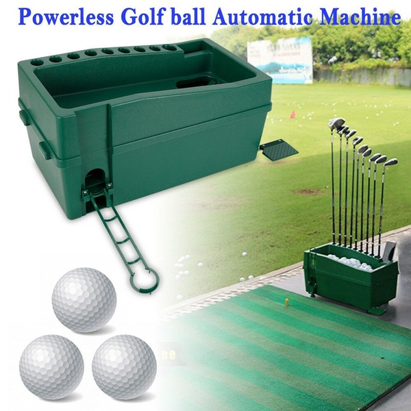 Automatic Golf Ball Pitching Machine Golf Ball Dispenser Powerless Golf  Practice | Wish