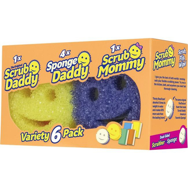 Scrub Daddy Kitchen Cleaning Bundle - Scrub Mommy Scrubber Sponge