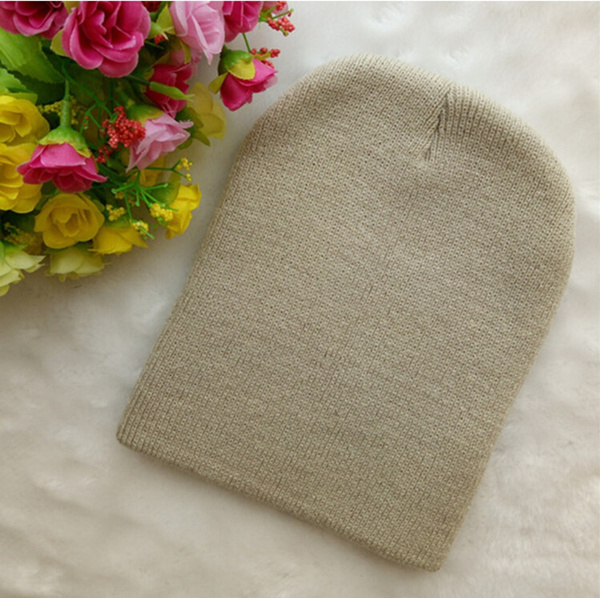 1PC Newborn Baby Boys Girls Beanie Knotted Cotton Hat Soft Cap Infant Toddle Hat 