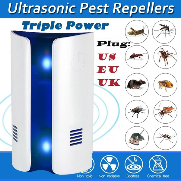 Multi-Function Ultrasonic Electric Mosquito Repellent Insects Mosquito Killer 