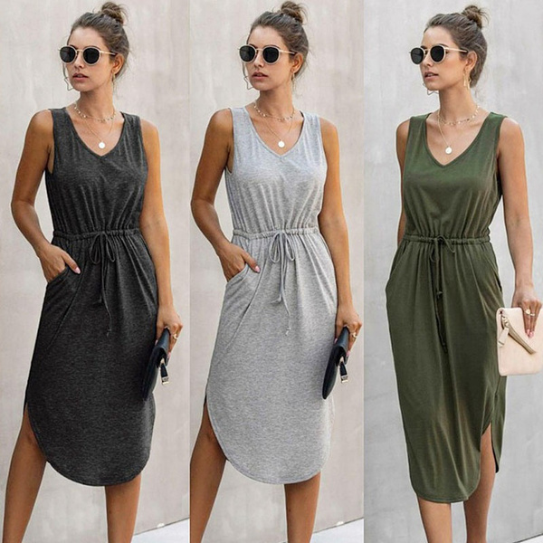 sleeveless summer shift dresses