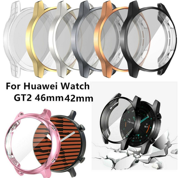 Tempered Glass For Huawei Watch Gt 2 Screen Protector 42/46 Mm Polymer Full  Protective Film Huawei Watch Gt2/2e 46mm/42mm - Watch Screen Protectors -  AliExpress