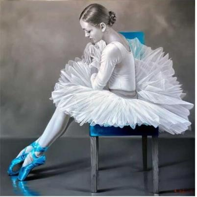 Ballet Pointe Shoes Diamond Painting 