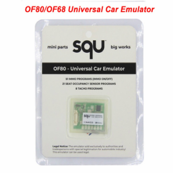 SQU OF80 Universal Car Airbag Tester Emulator Auto Diagnostic Tool Immo