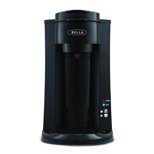 Bella Dual Brew Personal Single Serve Versatile Home Coffee Maker