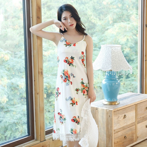 Miya Korean style girls's cute spagette night dress pang tulog sleepwear  nighty for women 993 | Lazada PH