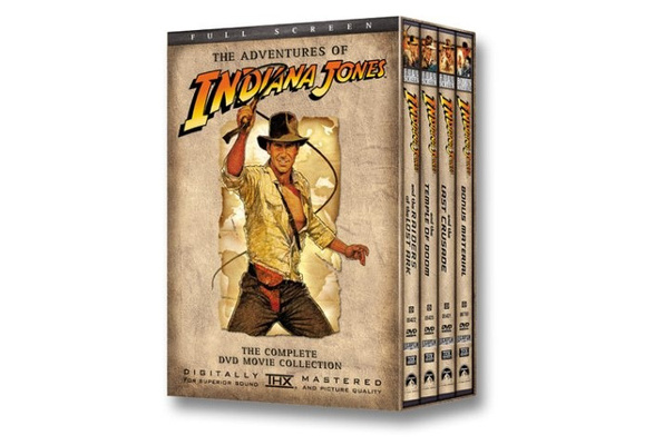 The Adventures of Indiana Jones The Complete DVD Movie Collection