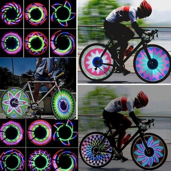 Waterproof Bicycle Bike Rim Lights for MTB Wheel Tire Bicycle Accessories |  Wish