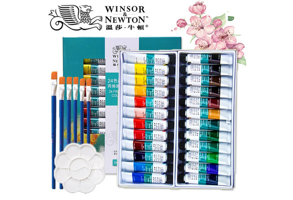 WINSOR&NEWTON 12/18/24 Colors Professional Acrylic Paints Set 10ml