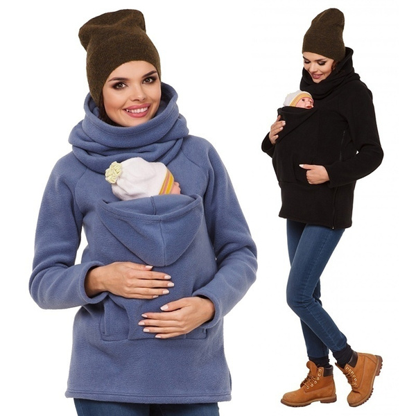 New Creative Maternity Outdoor Clothes 2020 Baby Carrier Kangaroo Coat