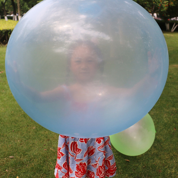 DOUBLE 2 C Bubble Ball 47 Large Water Balloon Inflatable Funny Toy Ball Amazing Tear-Resistant Super Good Gift Inflatable Balls for Outdoor Play