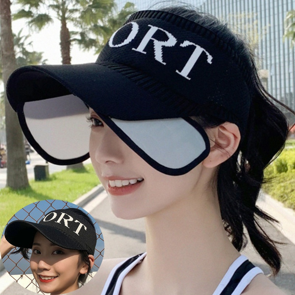 Retractable Large Brim Baseball Cap 