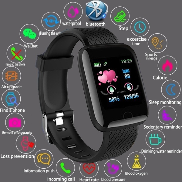 2020 New Smart Bluetooth Watch IP67 Waterproof Sports Bracelet Heart Rate  Blood Pressure Sleep Monitor Fitness Tracker Smartband Alarm Clock Call SMS  Sedentary Reminder Wristband Multi-Sport Pedometer Activity Tracker Smart  Wearable Device