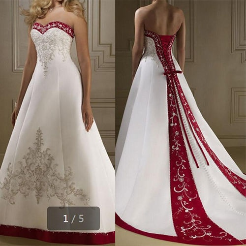 Red fantasy gothic stretch velvet wedding dress – Dress Art Mystery