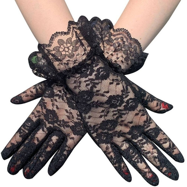 hand gloves lace