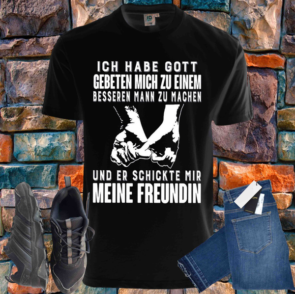 Liebe Love Pärchen Freund Print Tshirt Wish