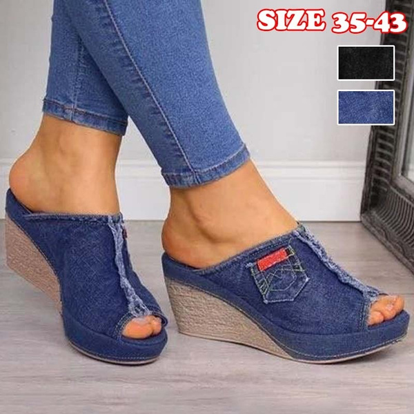Buy Blue Flat Sandals for Women Online in India - Westside