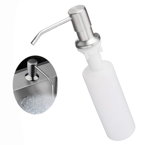 With 300 mL bottle Soap Dispenser for Kitchen Sink Stainless Steel 
