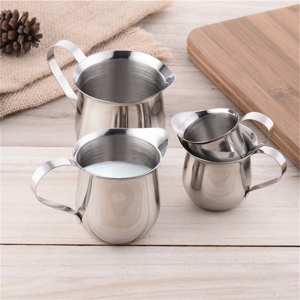 Stainless Steel Milk Frothing Cup Cappuccino Coffee Latte Art