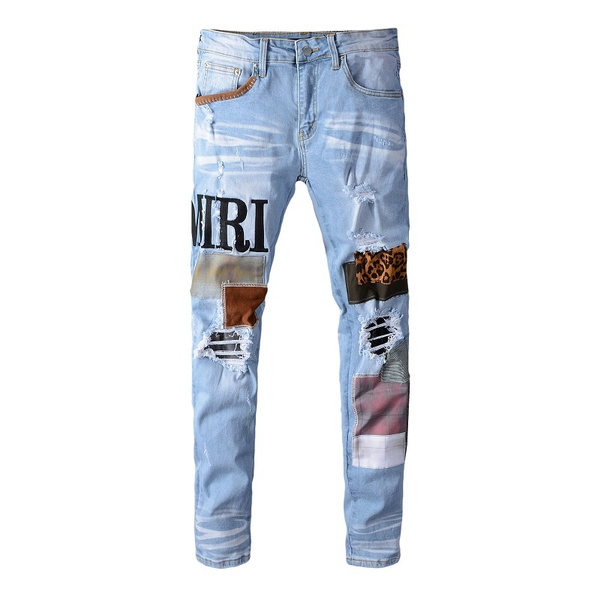 mens jeans with stars