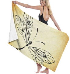 dragon fly, kraft, Towels, beachtowelsset
