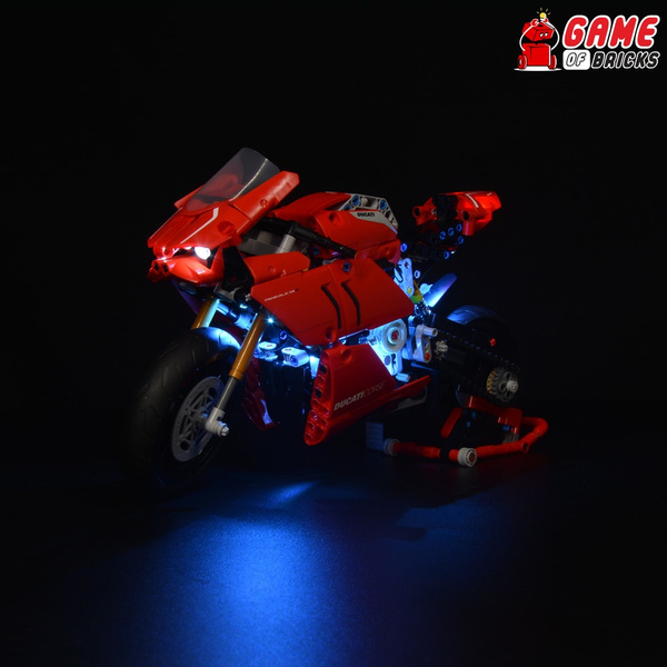 Game of Bricks LED Light Kit for Ducati Panigale V4 R 42107