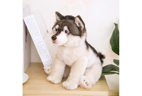 cute wolf plush