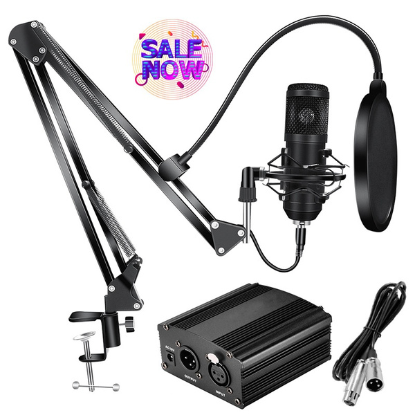 Mic Set Usb Phantom Power For Bm 800 Studio Microphone Audio Interface Microphone Kit With 48v Phantom Power Supply With Xlr Cable Wish Mic Set Usb Phantom Power For Bm 800 Studio Microphone Audio Interface Microphone Kit With 48v Phantom Power Supply With Xlr Cable Wish