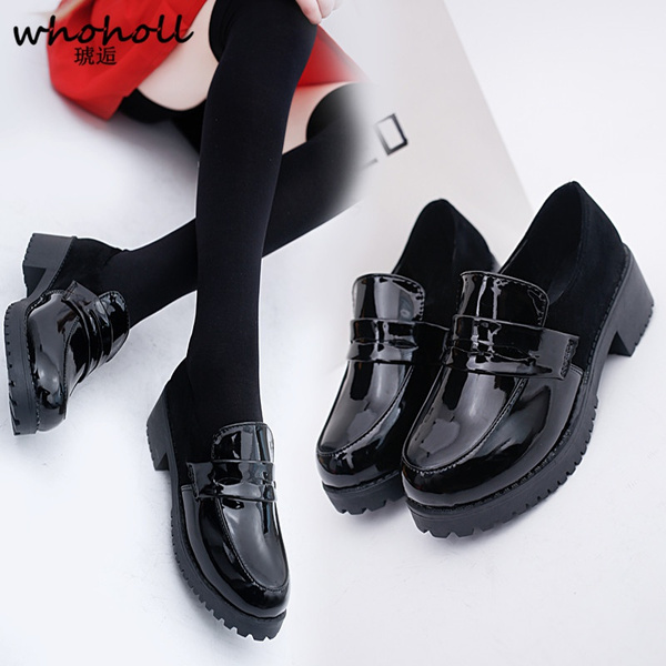 cute uniform shoes