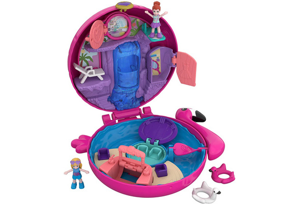 polly pocket world flamingo