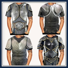 Fashion, Medieval, Armor, 3dprintedtshirt