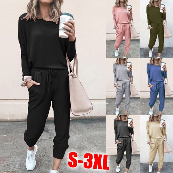 2021 Spring Women's Casual Two Piece Pants Set Hollow out Jogger Suit  Wholesale Tracksuit Bodycon Sexy Women 2 Pieces Set - China Sexy Pants Suit  and Two-Piece Strappy Clothes price