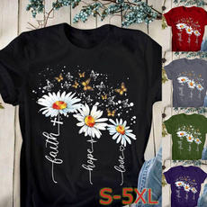 Summer, faithtshirt, womentshir, print shirt