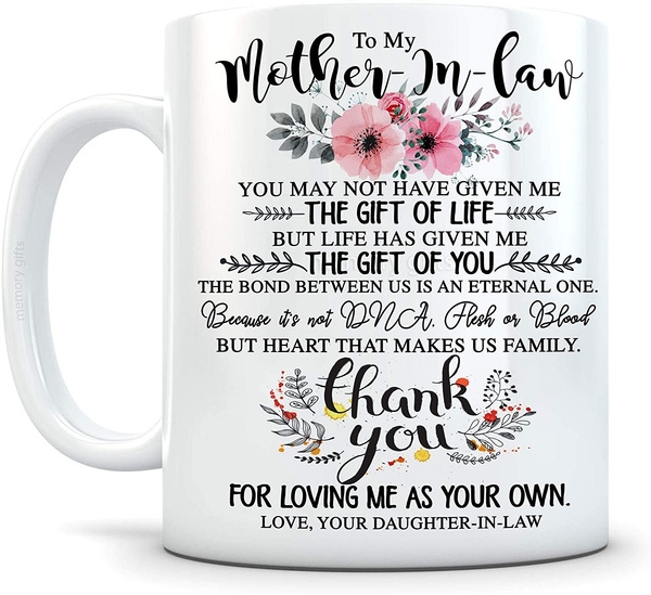 Daughter In Law Mug Christmas Gift For Daughter In Law From Mother In Law