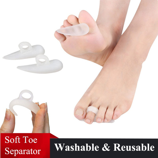 1Pair Hammer Toe Cushion Hammer Toe Gel Pads Single Loop Relieve Toe Pain Great for