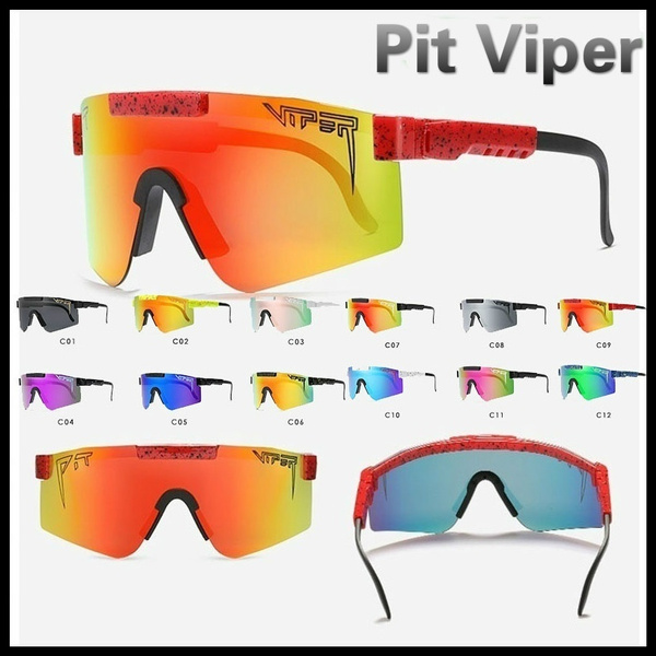 Original Pit-Viper Sport TR90 Polarized Sunglasses for Men Women Outdoor googles 
