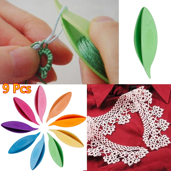 Plastic Tatting Shuttles for Hand Lace Making Craft Tool Accessory Lace