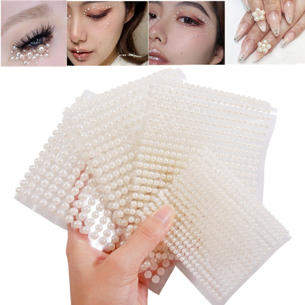 Pearl Stickers Face Stickers Eyebrow Stickers Diamond Stickers Nail